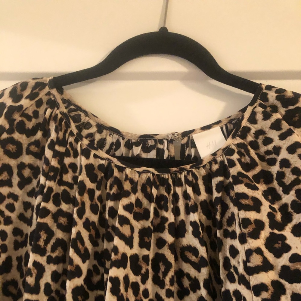 Leopard print dress